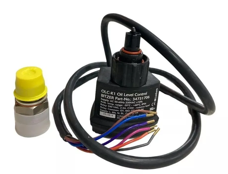 Conjunto de Monitorador para Nível de Óleo OLC-K1 BITZER