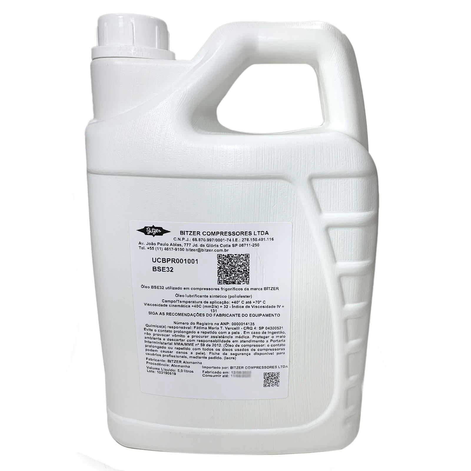 Oleo Bse 32 Compressor Bitzer 5 Litros